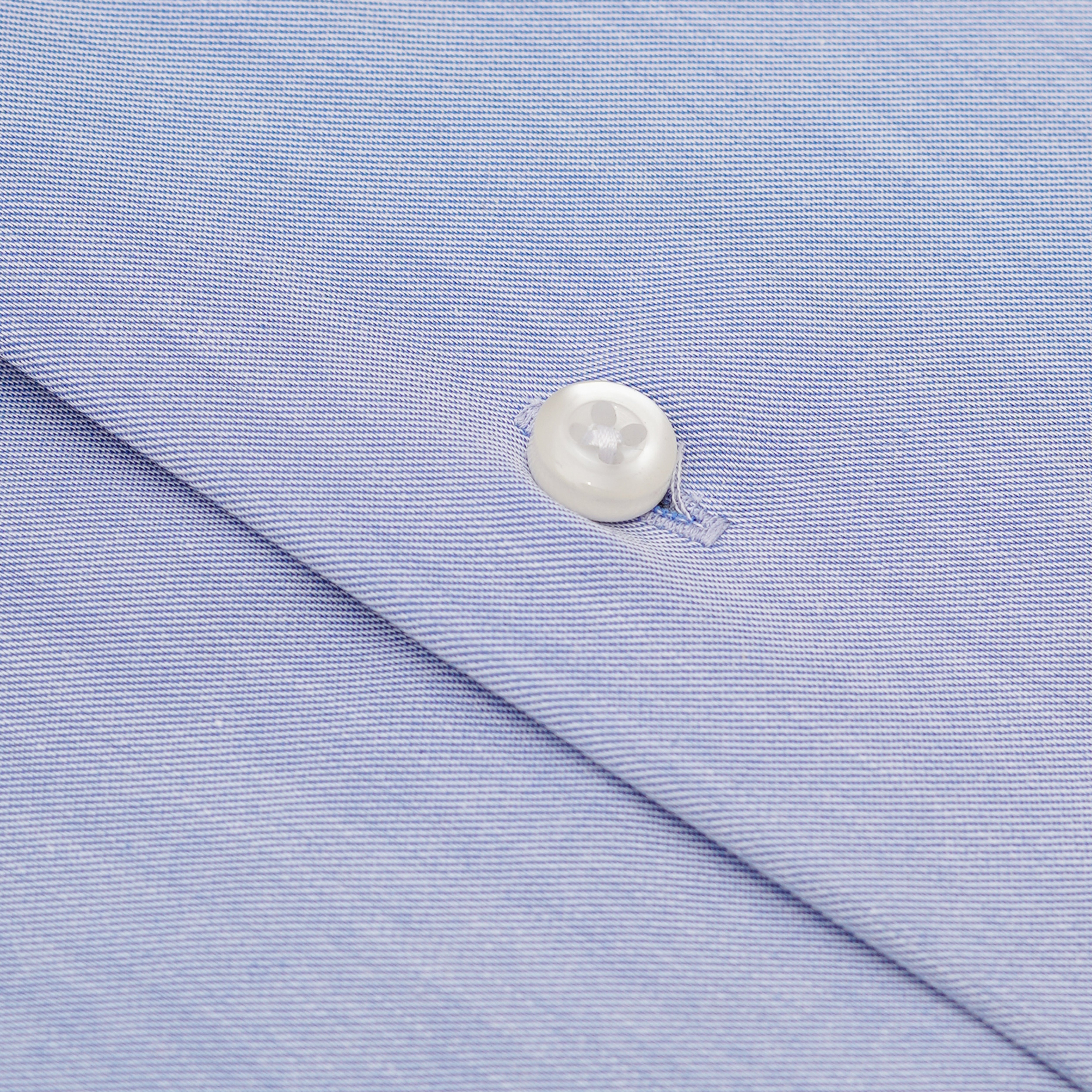 Light Blue Inlay Placket Shirt