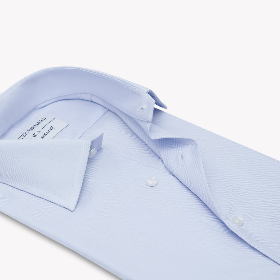 Sky Blue Textured Formal Shirt