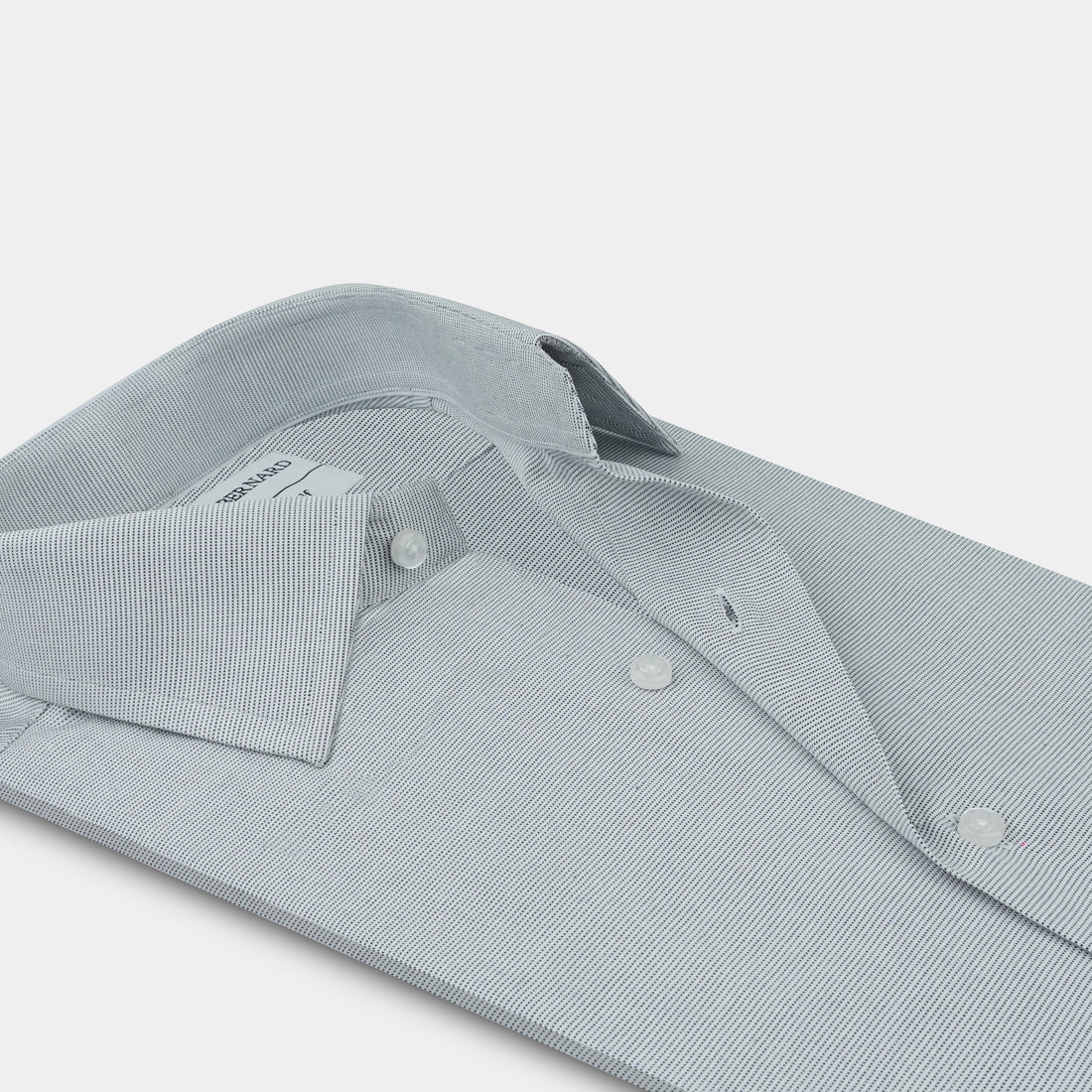 Grey Jacquard Formal Dress Shirt OL-630