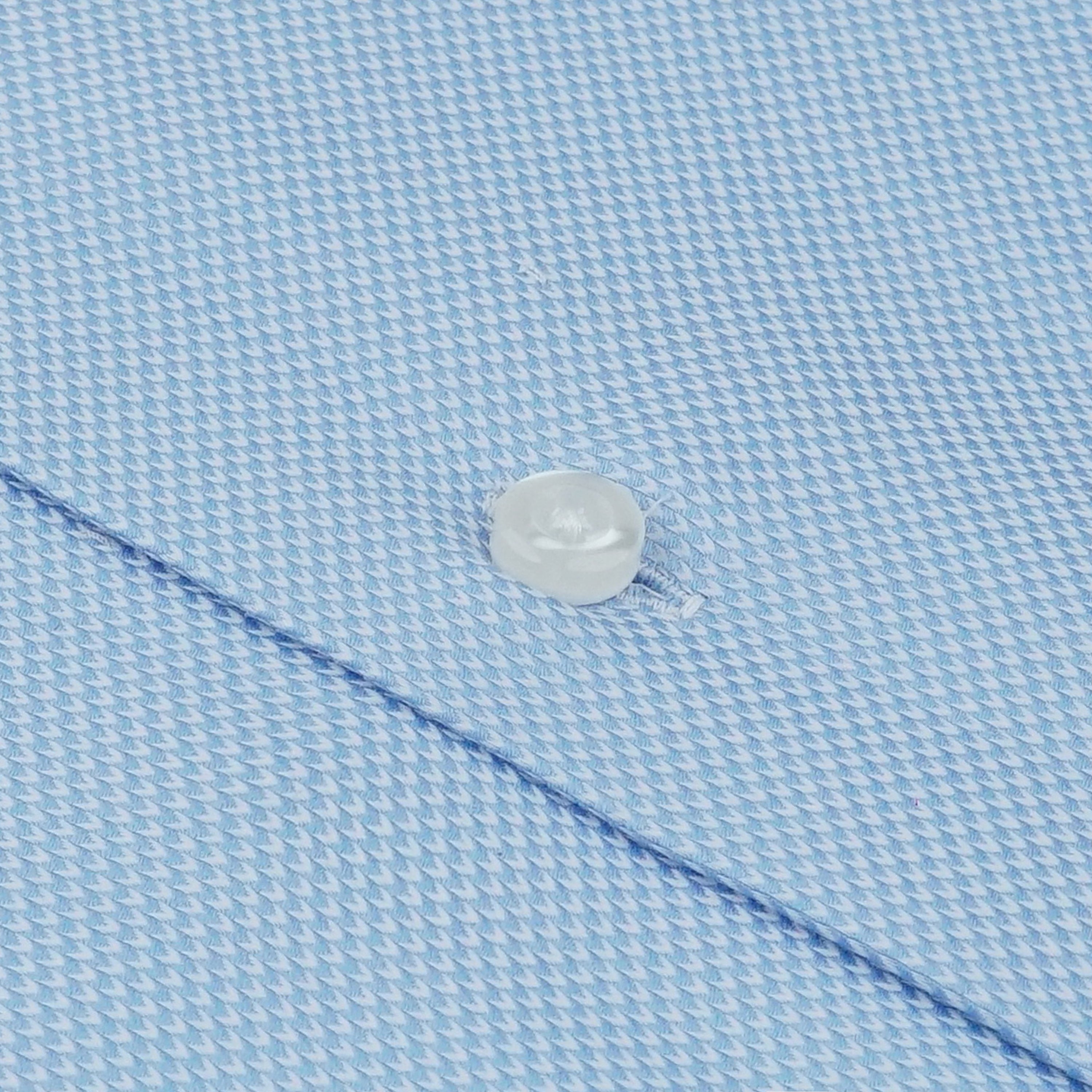 Sky Blue Formal Jacquard Shirt