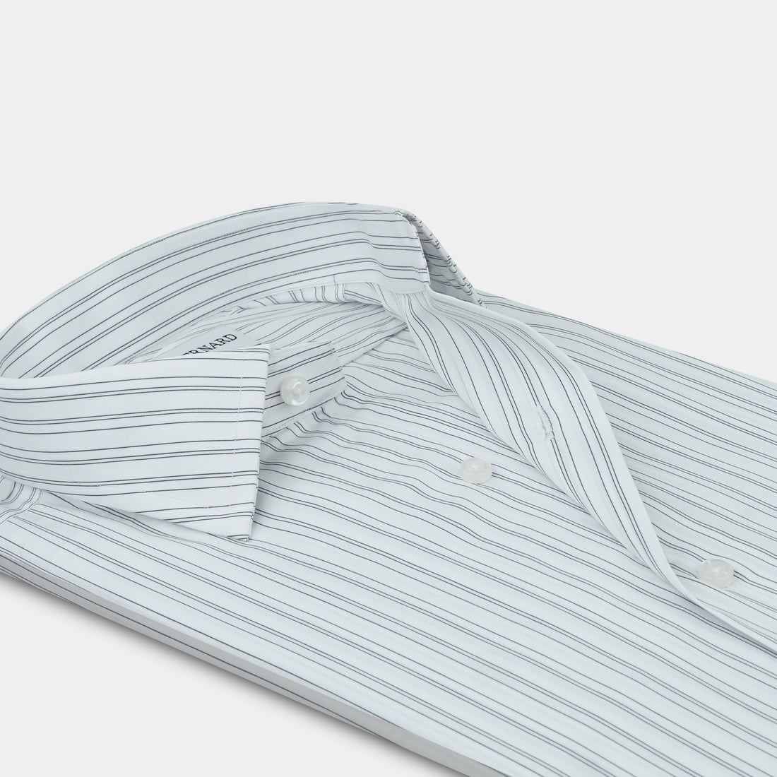 Classic White Pinstripe Formal Shirt OL-612
