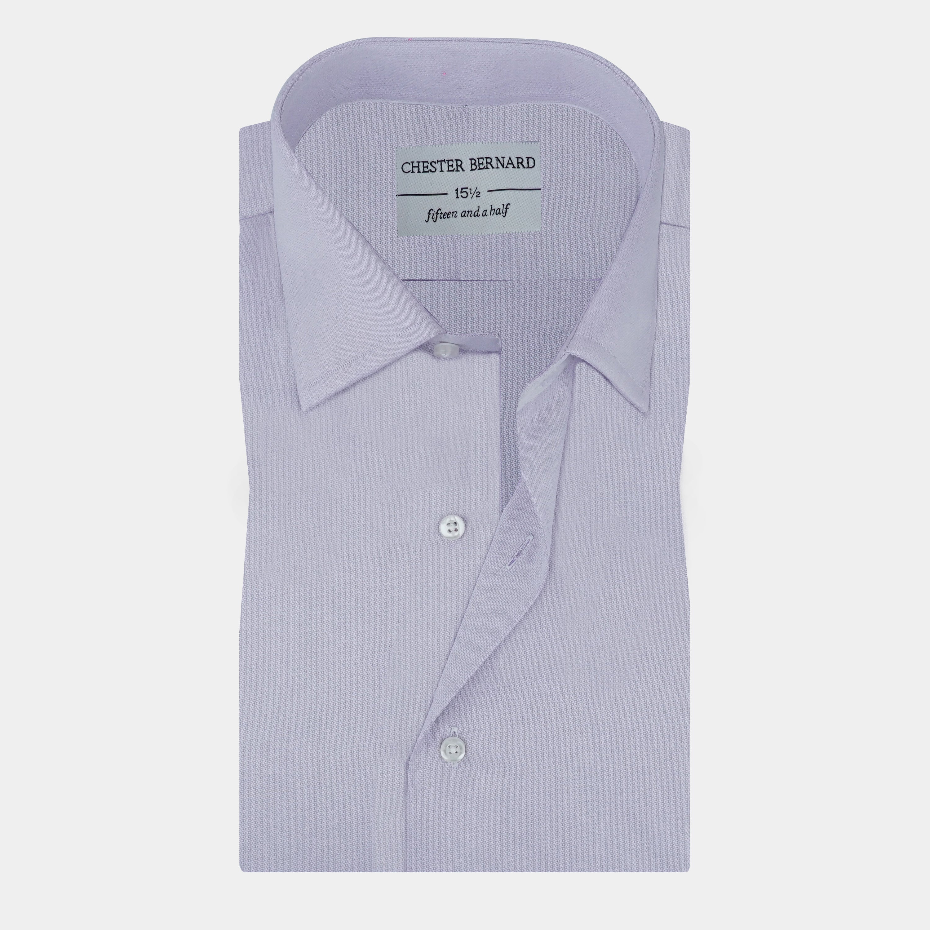 Lavender Mist Premium Textured Formal Shirt OL-626