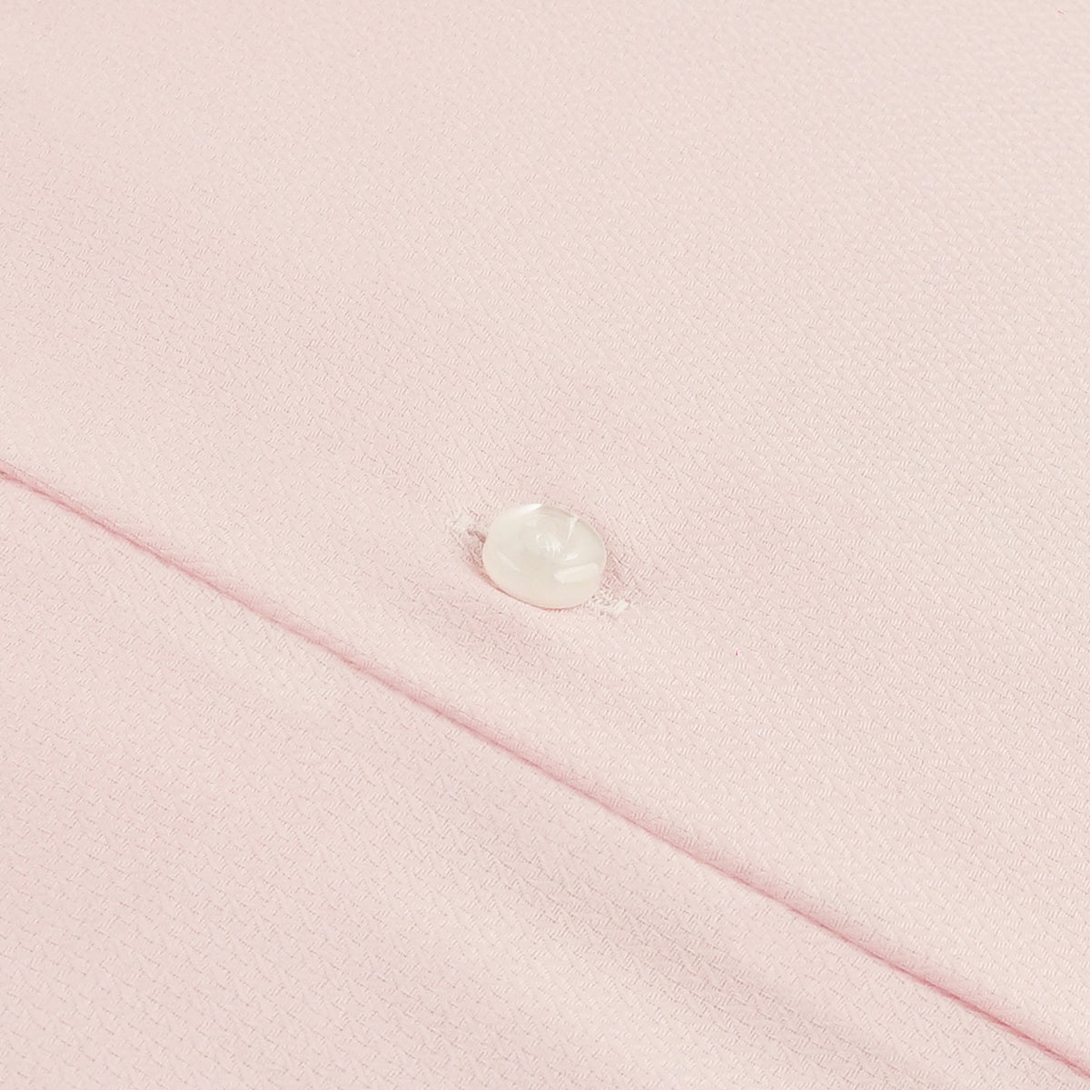 Blush Pink Herringbone Dress Shirt