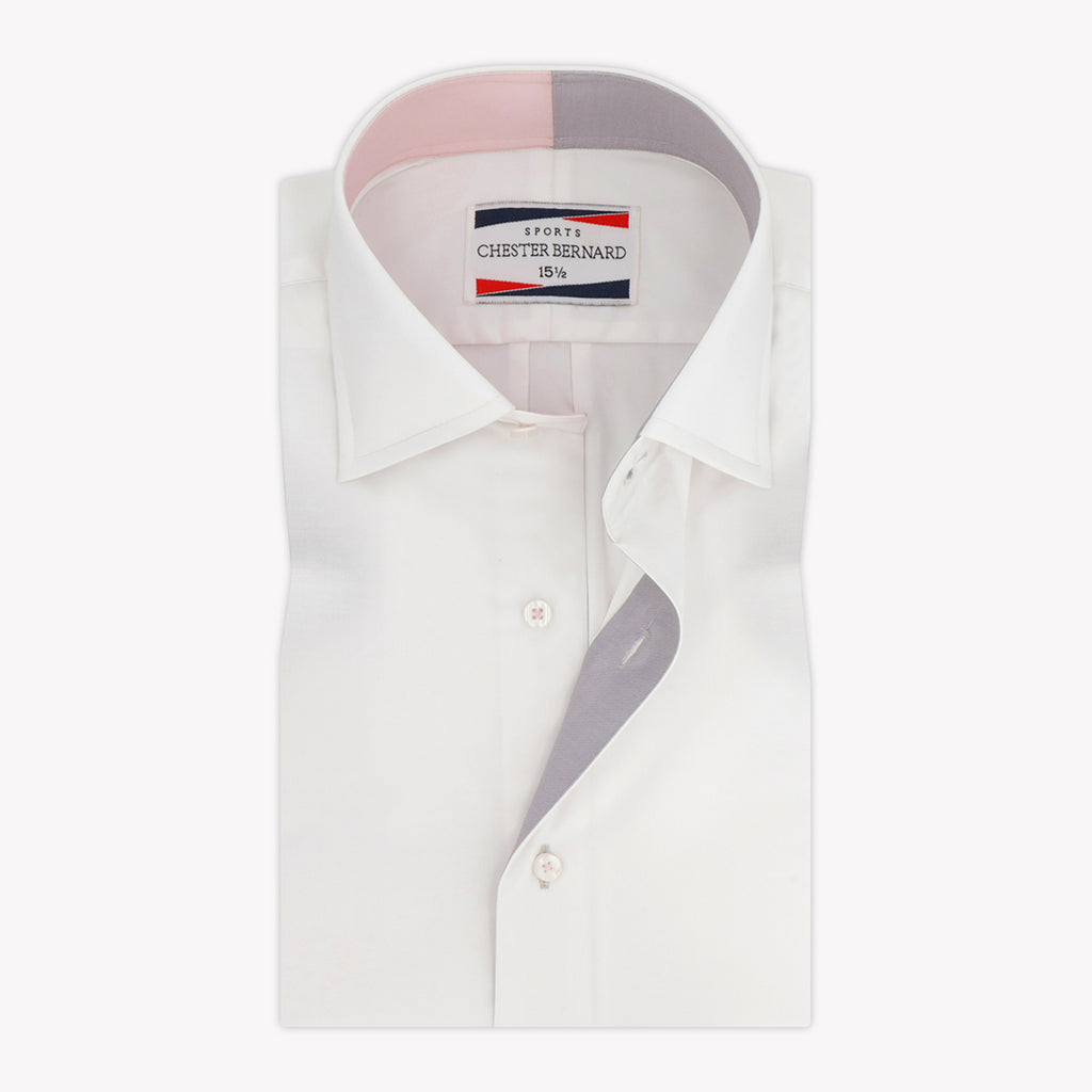 White-with-Pink &-Grey-Edge-Inlay-Formal-Shirt-For-Mens-1