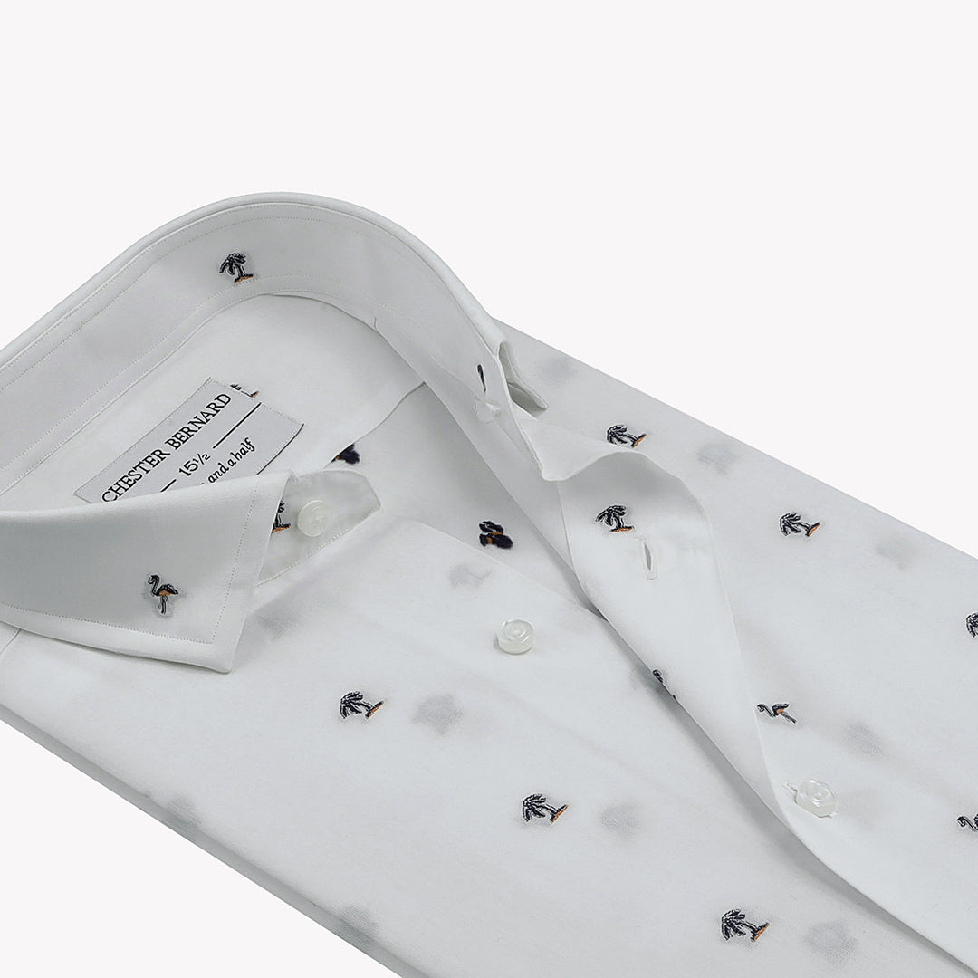 White Tree Formal Shirt for Mens1