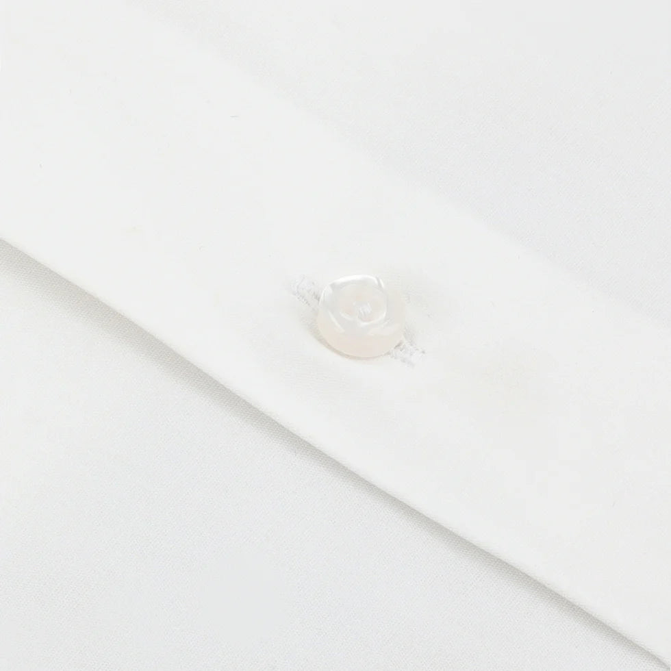 Classic Pure White Formal Shirt