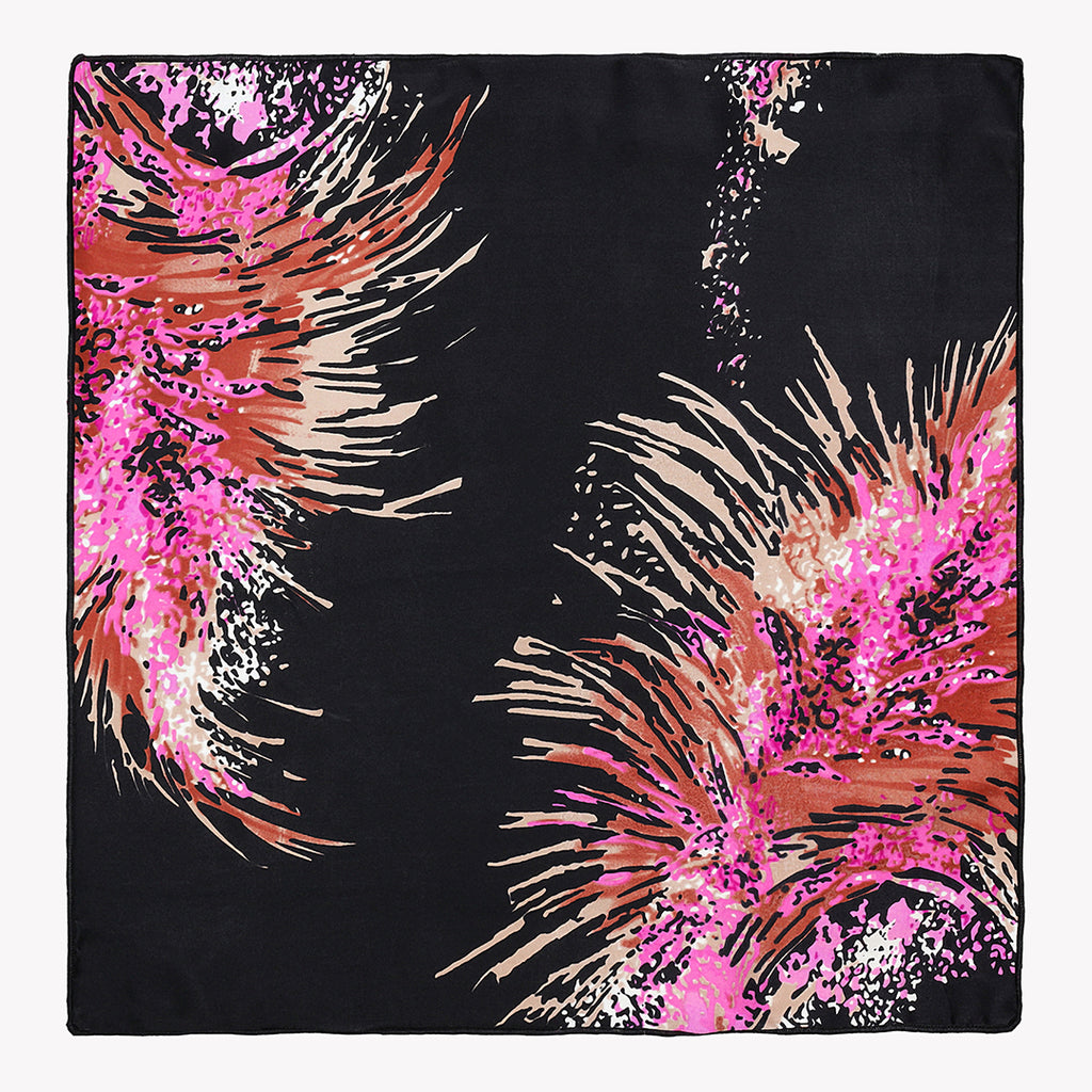 Pink Pattern Print - in Silk PS/109