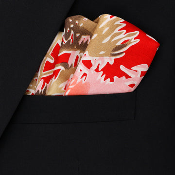 Red Tree Print - in Silk PS/101